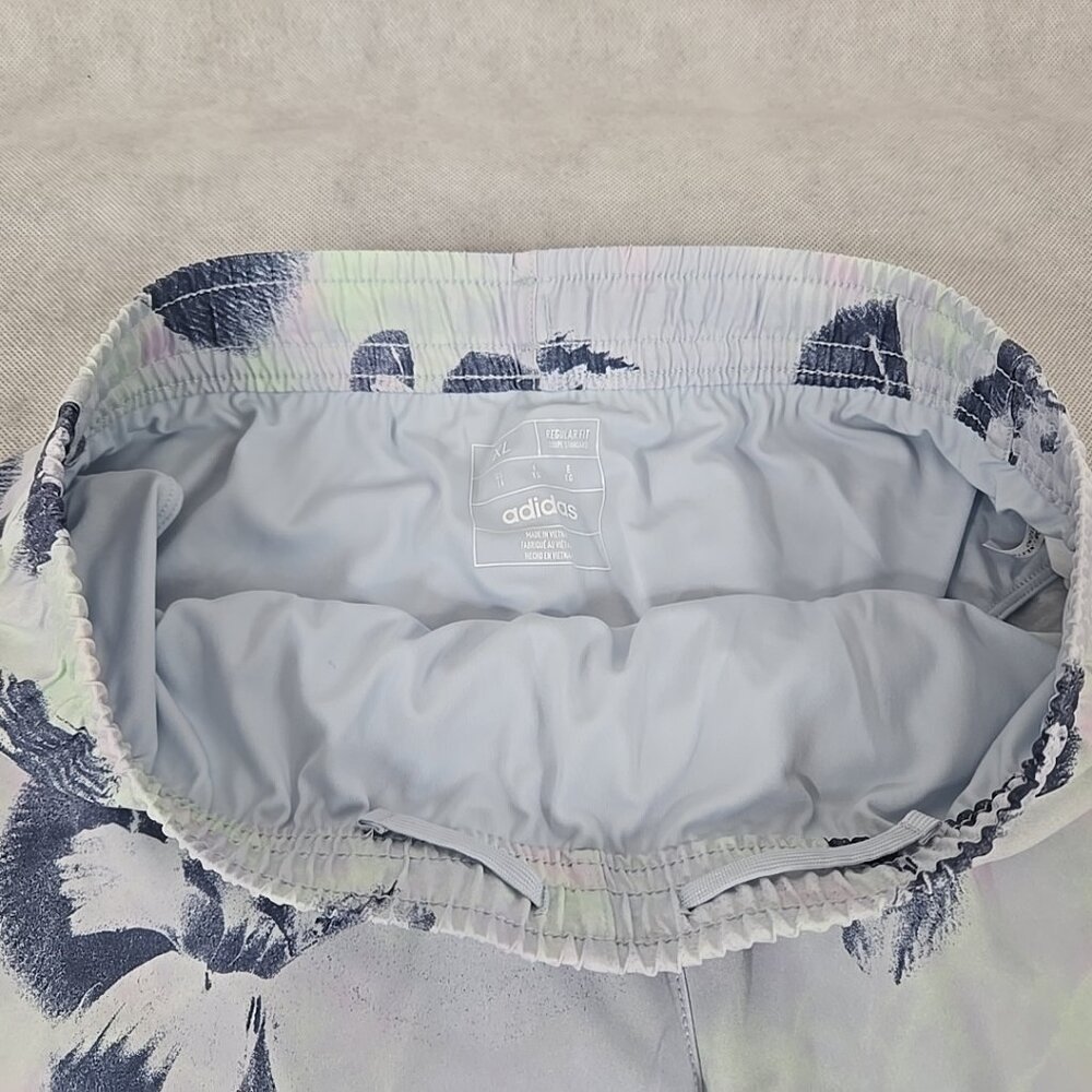 Adidas Girl XL Set Cotton Short Sleeve Oversized Shirt Matching Running Short - Picture 6 of 7